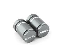 XIAOCE per Ducati Diavel Multistrada V4 Rally XDiavel Nera S 1260 Valvola dell'Aria per Ruota di Moto Valvola dell'Aria Tappo di Copertura dello Stelo(Titanio)