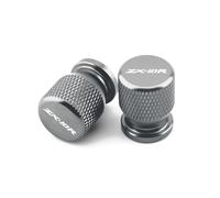 XIAOCE per Kawasaki ZX10R ZX-10R Accessori per motociclette Parti per Pneumatici in Alluminio CNC Copristelo valvola Coprivalvola Pneumatico(Titanio)