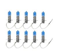 XiaoChenChen 10 pz H3 24 V 70 W Lampade alogene for Auto Super White 6000 K Xenon Blu Scuro Lampadine Fari Automatici Vetro al Quarzo Sorgente Luminosa for Auto Parcheggio
