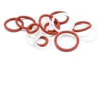 XIAOCLI 10 Pz VMQ Anello in Silicone Guarnizione CS CS 2mm OD 5~90mm O Ring Guarnizione in Gomma Pentola A Pressione O-Ring Cibo Guarnizione Ad Alta Temperatura(White,ID 68MM OD 72MM_CS 2.0MM)