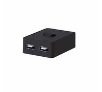 XIAOCLI Switch USB KVM HUB USB 3.0 Selettore Switch KVM Switch for PC Tastiera Mouse Stampante Condivisione 1 PC 2 Dispositivi Switch USB(USB2.0)
