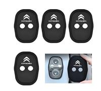 XIAOFEIDAFA 4 Pezzi Copri Serrature Coperture Protettive Serratura per Citroën C4 Grand SpaceTourer I 2018-2024, Coperchio Protezione Serratura Porta in Silicone Auto