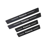 XIAOFEIDAFA 4 Pezzi Fibra di Carbonio Guardia Porta Soglia per Dacia Manifesto (Concept) 2023 Battitacco Prevenire L'Usura AntiGraffio Accessori Styling Dll'auto,Black B