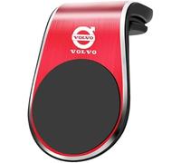 XIAOFEIDAFA Supporto Magnetico per Telefono Cellulare per Volvo XC70 SUV Typ 2007-, upporto per Telefono Auto Magnetico per griglia aerazione,Red