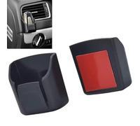 XIAOGUANGFADACAI 4 Pezzi Porta Chiavi Auto per Range Rover Evoque 2020-2024 2025, Scatola Immagazzinaggio Cruscotto Adesivo Accessori Interni Multifunzione Nero