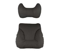 XIAOGUANGFADACAI Poggiatesta e Cuscino Lombare Auto per Toyota RAV4 2018 2019 2020 2021 2022 2023 2024-, Cervicale Cuscino di Supporto Lombare e Poggiatesta per Auto,Black