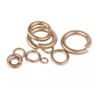 XIAOGYYE 1-20 Rondelle Elastiche in Ottgb93, M2, M2,5, M3/M4, M5, M6, M8 - M20, Rondelle Elastiche Divise, Guarnizielastica Di Bloccaggio, Tipo Aperto, Ammortizzatore a Proiettile/Color/20Pcs M2