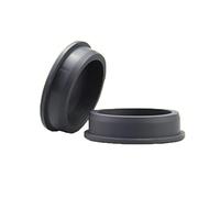 XIAOGYYE 1 Pezzo - 10 Pezzi Di Guarniziin Gomma Siliconica Rotonda con Foro da 6,8 Mm a 201,5 Mm, Tappi Terminali Ciechi, Tappo Tipo T/Black/111.5Mm(1Pcs)