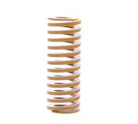 XIAOGYYE 1 Pz. Molla Di Compressiper Stampo a Matrice Gialla Piccola, Diametro Esterno in Acciaio 8, 10, 12, 14, 16 18 20 22 25 27 30 Mm Lunghezza 15-200 Mm/Od 10Mm * Id 5Mm/70Mm