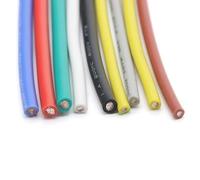 XIAOGYYE 5 M, 30, 28, 26, 24, 22, 20, 18, 16, 14, 12 Awg, Filo Ul3135, Cavo, Filo Di Rame Elettronico in Silicmorbido Flessibile Resistente Alle Alte Temperature/Blue/28Awg