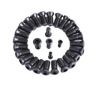 XIAOGYYE 50 Pezzi ~ 10 Pezzi M2 M2.5 M3/M3.5 M4 M5 M6 Vite con Inserto Cnc Torx per Sostituire Inserti in Metduro, Portautensili per Torni Cnc/10Pcs/M2.5 * 6Mm
