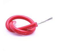 XIAOGYYE Cavo e Filo in Silicresistente Alla Tensi25 Kv 30 Kv 40 Kv 0,5 Mm 0,75 Mm 1,0 Mm 1,5 Mm, Cavo Flessibile/5M/25Kv-1.0Mm17Awg