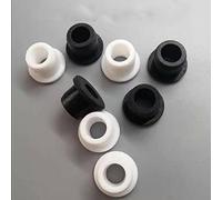 XIAOGYYE Passacavo Rotondo in Gomma Siliconica da 5 Mm a 28 Mm, Tappo per Cavi, Cablaggio, Boccole Di Protezione, O-Ring, Guarnizisigillata, 2-10 Pezzi/Color/10Mm(Bore 6Mm)-5Pcs
