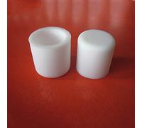 XIAOGYYE Tappi Terminali Rotondi in Gomma Siliconica, Copritubo, Bianchi, 2,8-24,7 Mm, 20 Pezzi, Tappi Femmina in Gomma, Tappi per Inserti per Tubi Rotondi/20 Pcs/a 5.7Mm