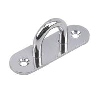 XIAOGYYE U Type Screws, Heavy Duty Rectangular Stainless Steel Pads Wall Mount Boat Ceiling Hanger Garage Hammock 1/3/5Pcs/5Pcs 304-M8