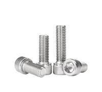 XIAOGYYE Viti a Testa Cilindrica con Esagono Incassato Sus304, Din912, Viti a Testa Cilindrica con Esagono Incassato M8, M10, 10 Pezzi/10 Pcs/M8*1.0 * 45