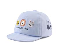 XIAOHAWANG - Berretti da Baseball per Bambini Cappello da Sole per Bambini Primavera Estate(3-18 Mesi, Animale Partner Blu)
