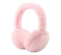 XIAOHAWANG Ragazze Inverno Paraorecchie Ragazzo Caldo Lungo Peluche Orecchie Scaldaorecchie Pieghevole Bambini Donne 3-8 anni, Colore: rosa., Taglia Unica