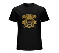 XIAOHEIYA Booze & Glory Polish British Street Punk Heavy Drinking Mens T-Shirt Black Unisex Tee 3XL