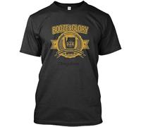 XIAOHEIYA Booze & Glory Polish British Street Punk Heavy Drinking Mens T-Shirt Black Unisex Tee 3XL