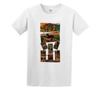 XIAOHEIYA Boris Karloff Bride of Frankenstein Posters Monster Horror Mens T-Shirt White Unisex Tee 3XL