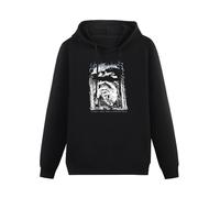 XIAOHEIYA Records Woods of Ypres Woods 5 Grey Skies And Electric Light Black Printing Graphic Mens Sweatshirts Unisex Hooded S