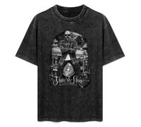 XIAOHEIYA Show & Shine Clown Lowrider Show Homies Chicano Art David Gonzales DGA Mens T-Shirt Black Unisex Tee S