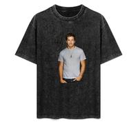XIAOHEIYA Signed Jake Gyllenhaal Mens T-Shirt Black Unisex Tee XL