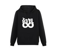 XIAOHEIYA Souls of Mischief 93 Till Infinity Rap Graphic Black Printing Graphic Mens Sweatshirts Unisex Hooded XL