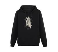 XIAOHEIYA Spiritual Instinct Alcest Album Black Printing Graphic Mens Sweatshirts Unisex Hooded M