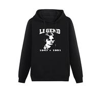 XIAOHEIYA Steve Marriott Homage The Small Faces Humble Pie MOD Legend 60S Icon Black Printing Graphic Mens Sweatshirts Unisex Hooded 3XL