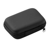 XIAOJINGQINGAQ Custodia per disco rigido esterno Custodia portatile EVA Box Organizzatore da viaggio Custodia elettronica Custodia protettiva per accessori Caricabatterie cavi Power Bank, Nero ,