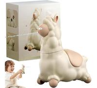 XIAOJINJU Spitting Llama Water Toy, Alpaca Interactive Water Spruzzer, giocattolo per acqua in lama, alpaca, spruzzatore interattivo per bambini, divertente irrigatore d'acqua in alpaca, per estate