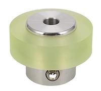 XIAOJUN Rotella di Misurazione Della Ruota 'Encoder Industriale nel Poliuretano di Alluminio Da 100 Mm per La Misurazione 'Encoder Rotativo