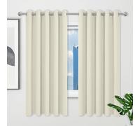 XIAOMEI Tenda Oscurante da Interno 240 x 340 cm Isolanti Termiche Tenda Termica Isolante Freddo e Caldo per Il Soggiorno e La Camera, Beige