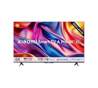 Xiaomi 108 cm (43 pollici) A Pro 4K Dolby Vision Smart Google TV L43MA-AU