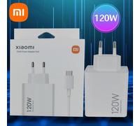 Xiaomi 120W Caricatore Turbo Carica Veloce Eu/Us Hyper Charge Cavo Adattatore per Redmi Nota 11 12 13 Pro Plus Mi 14 13 13T Poco Phone