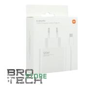 XIAOMI 120W CHARGING COMBO TYPE A + CAVO TYPE-C WHITE CARICATORE