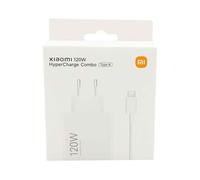 Xiaomi 120W con Cavo USB C 6A Turbo Caricatore e Cavi per Xiaomi 14 Ultra 13T Proo 13 Ultra 12T Pro 12T 12 Pro 11T Pro Redmi Note 13 12 11S 10 Pro Mi 11 Charging Set for European Markets ORIGINALE