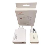 Xiaomi 120W Hyper Charge Caricabatteria MDY-13-EE Caricatore USB-C + Cavo 6A