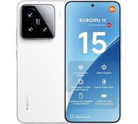XIAOMI 15 Smartphone 12 + 256 GB nm Process, Performance Transformed Snapdragon 8 Elite Mobile Platform CrystalRes Dynamic 1-120 Hz AMOLED 5240 mAh batteria (bianco)