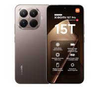 Xiaomi 15T Pro, Smartphone 12+256GB, Display Eye-care da 6,83" 144Hz, MediaTek Dimensity 9400+, Teleobiettivo Leica 5x Pro da 50MP, 5500mAh, Garanzia 2 Anni, Marrone Moka, Caricabatterie non incluso
