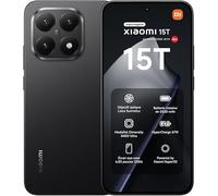 XIAOMI 15T, Smartphone 12 + 512 GB, Schermo 6,83" 120 Hz con protezione oculare, MediaTek Dimensity 8400-Ultra, Lente Leica Summilux 50 MP, 5500 mAh, Nero, Caricatore Incluso, NFC
