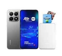Xiaomi 15T, Smartphone 12+512GB, Display 6,83" 120Hz, MediaTek Dimensity 8400-Ultra, Leica Summilux 50MP, 5500mAh, Titanio, 2 anni Garanzia, Caricabatterie non incluso+Xiaomi Photo Printer Pro