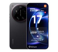 XIAOMI 17 Ultra, Smartphone 16+512 GB, Teleobiettivo Leica 200 MP 75-100 mm, Tecnologia LOFIC HDR, HyperAI, Lenti Leica APO, Black, Garanzia 2 anni+1 anno extra, Caricatore non incluso