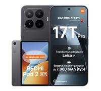 XIAOMI 17T Pro, Smartphone 12+256GB, Black, with Redmi Pad 2 9.7