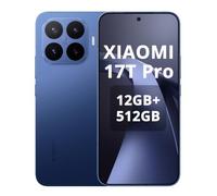XIAOMI 17T Pro,Smartphone 12+512GB,Display Eye-Care da 6,83" a 144Hz,MediaTek Dimensity 9500,Batteria al silicio-carbonio da 7000 mAh (tip),Teleobiettivo Leica 5x,HyperCharge da 100W,Deep Blue