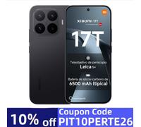XIAOMI 17T Smartphone 12+512GB 6.59" 5G BLACK 6500mAh Dual SIM NFC EU