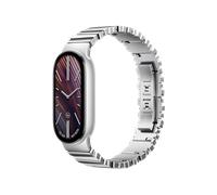 Xiaomi Band 8/9/10 Asymmetrical Metal Strap Silver