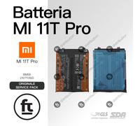 XIAOMI BATTERIA MI 11T PRO BM58 2107113SG ORIGINALE SERVICE PACK